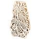 Set of 1 Piece New Wooden Printing Block